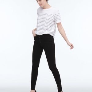 AG Farrah Skinny Black (27R)
